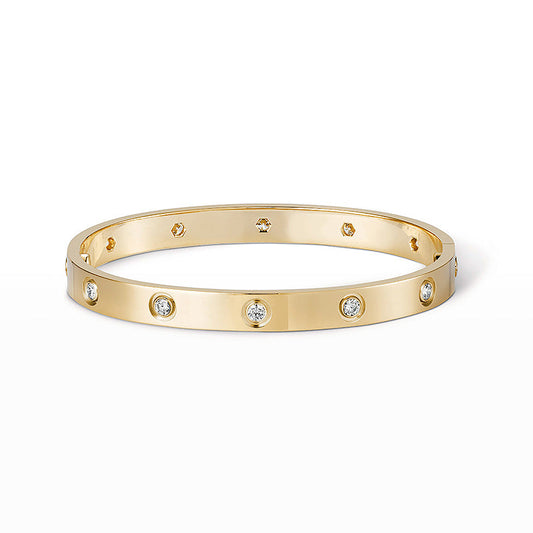 [Eternal Jewelry]LOVE BRACELET 6.1MM 10 DIAMONDS
